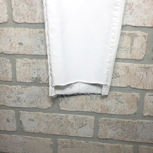 EXPRESS Mid Rise Stretch Ankle Leggings White Size 18L - Picture 5 of 9